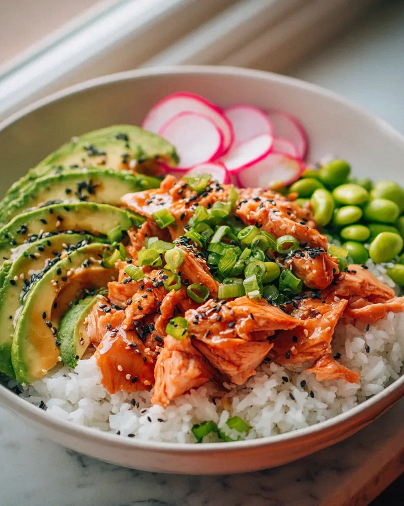 Avocado Limette Hähnchen Poke Bowl: Schnell & Gesund – Schritt 2