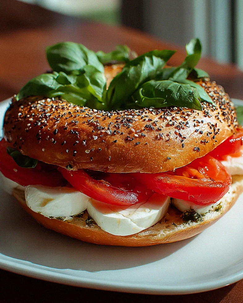 Cremiger Bagel Tomate Mozzarella: Dein schnelles Lieblingsrezept!