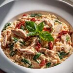 Cremiges Toskanisches Hähnchen Orzo Rezept: Schnell & Lecker!