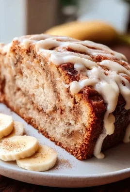 Das beste Cinnamon Roll Bananenbrot Rezept – einfach & lecker