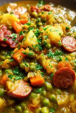 Erbseneintopf klassisch nach Omas Rezept