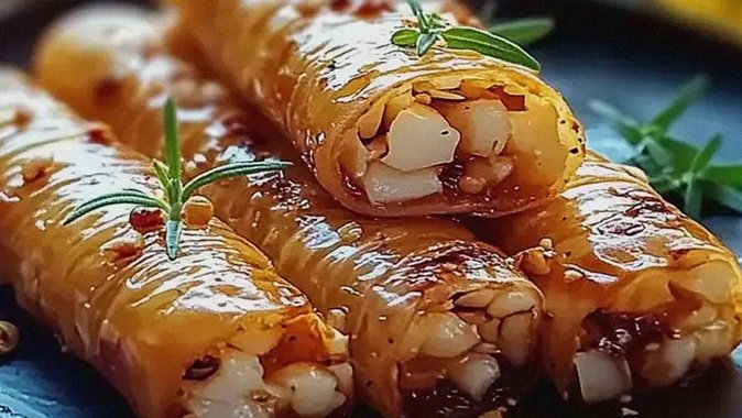 Feta Rollen Ofen