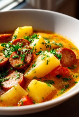 Kartoffelgulasch mit Wuerstchen: Dein schnelles Lieblingsessen