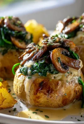 Kartoffeln, Pilze & Spinat: Schnelles Rezept – einfach lecker!