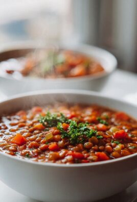 Klassisch Herzhafte Linsengemüsesuppe - Dein Seelenwärmer