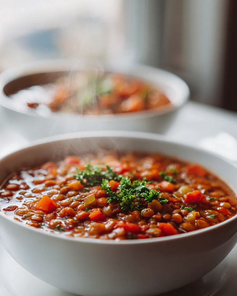 Klassisch Herzhafte Linsengemüsesuppe - Dein Seelenwärmer – Schritt 1