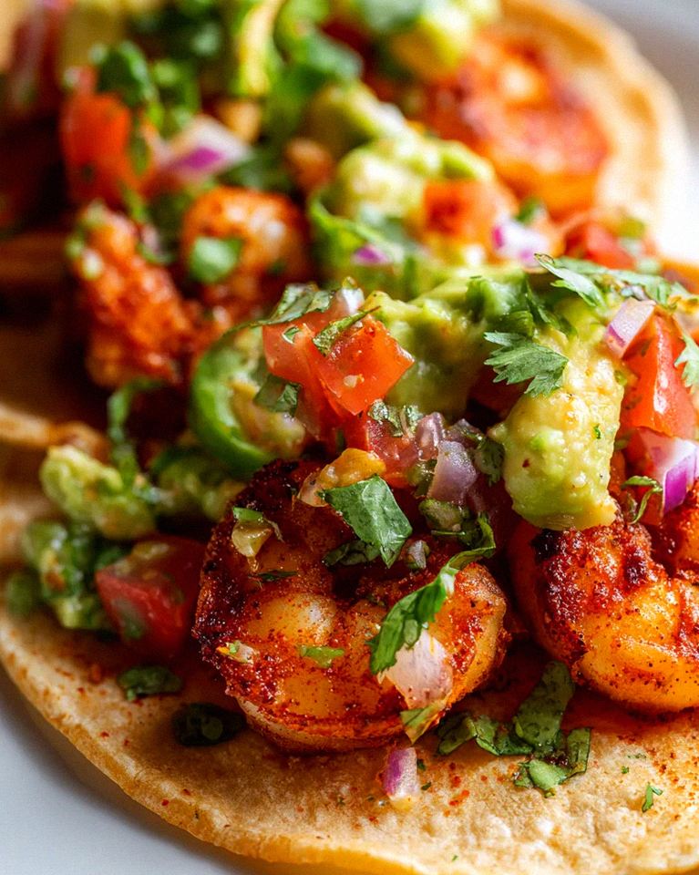 Knusprige Air Fryer Shrimp Tacos mit Avocado Salsa – Schritt 2