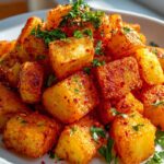 Knusprige Kartoffelwürfel mit Paprika – Einfach & Lecker!