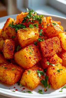 Knusprige Kartoffelwürfel mit Paprika – Einfach & Lecker!