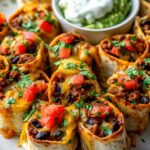 Knusprige Mini Burritos: Dein Beef Party Snack Rezept-Hit!