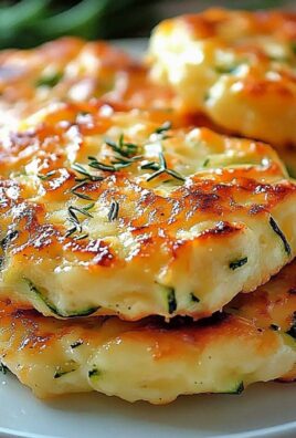 Knusprige Zucchini-Käse-Puffer für den perfekten Snack