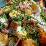 Knuspriger Kartoffelsalat