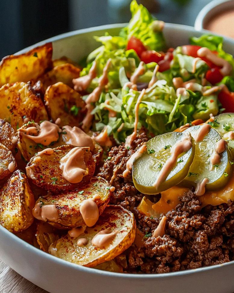 Köstliche Burger Bowls: Würziges Rezept für Genuss! – Schritt 1