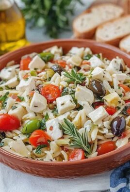 Kritharaki Salat griechisch