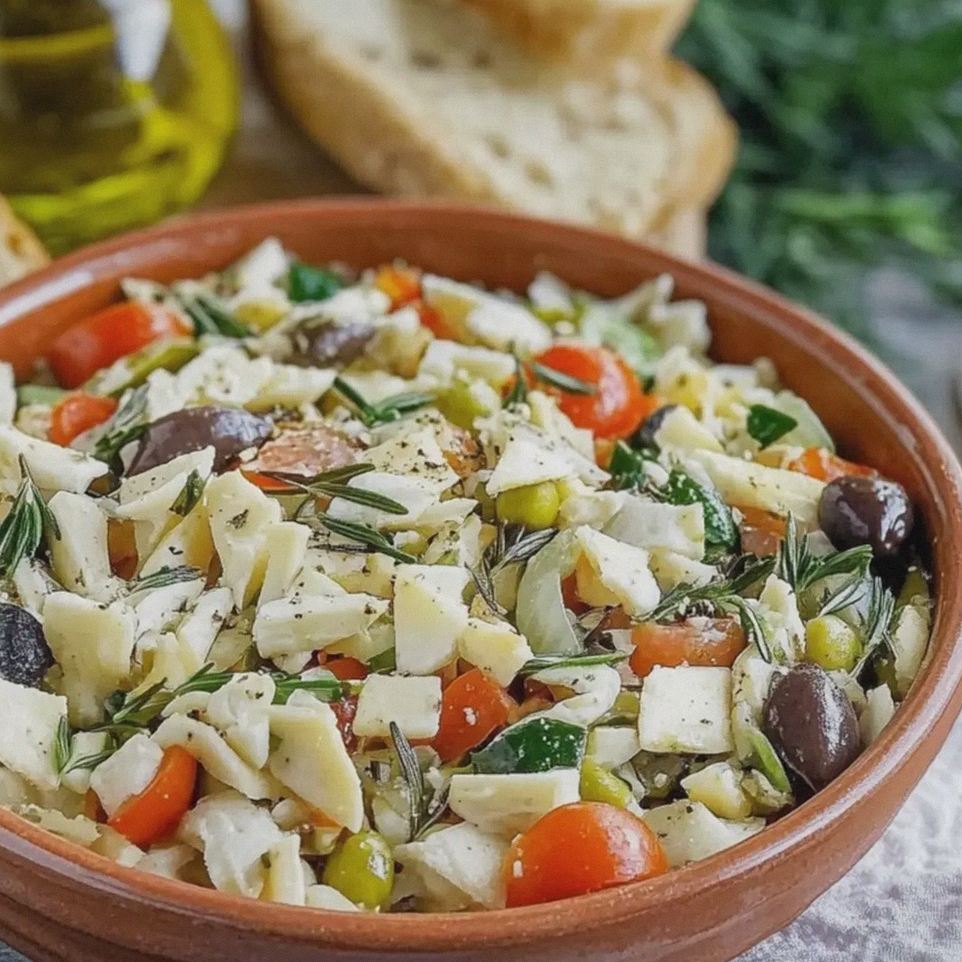 Kritharaki Salat griechisch – Schritt 2