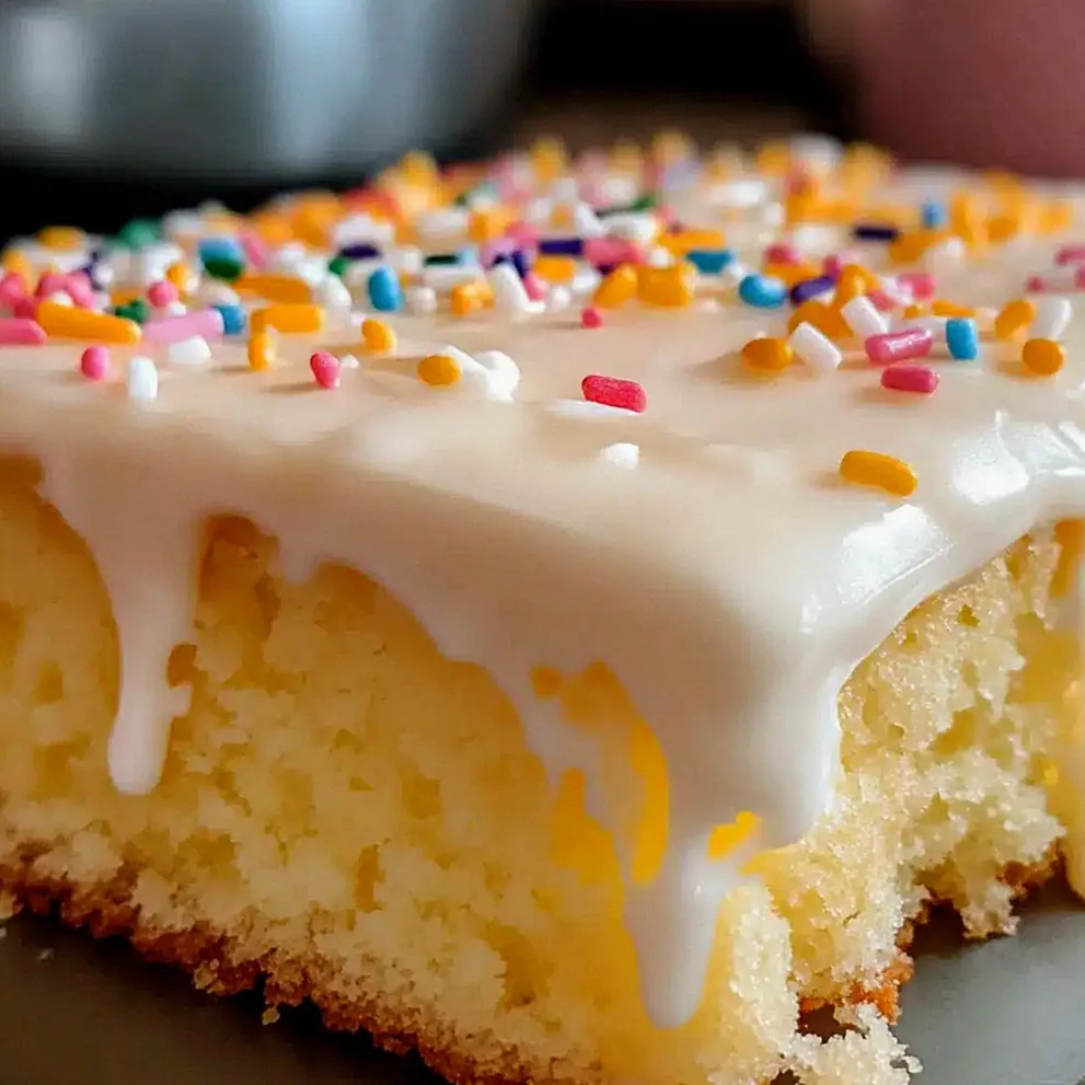Limonade Poke Kuchen für den perfekten Sommergenuss – Schritt 1