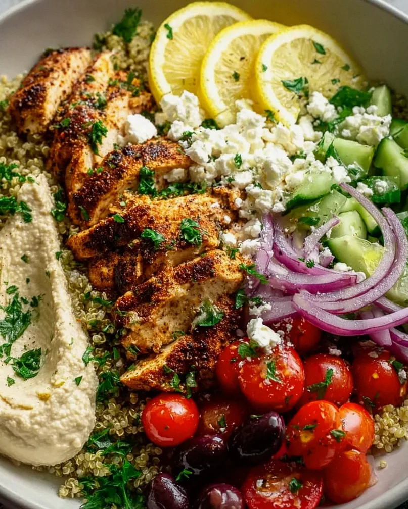 Mediterrane Chicken Bowl: Gesund, schnell und lecker! – Schritt 1