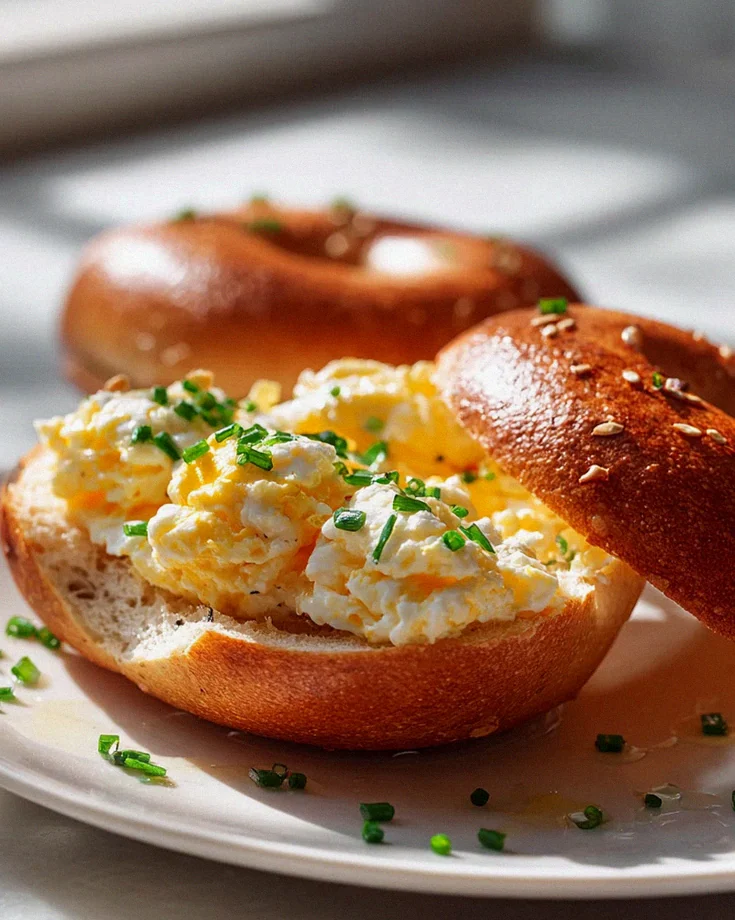 Proteinreiche Vollkorn-Bagels mit Eiweißen genießen! – Schritt 1