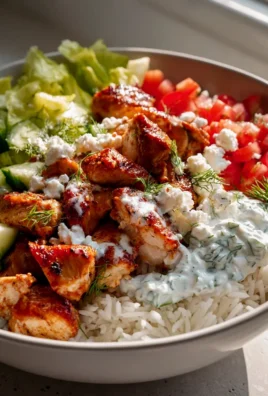 Saftige Mediterrane Hähnchen-Bowl mit Reis – Gesund & Lecker!