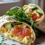 Smoked Salmon & Rührei Wrap: Perfektes Frühstücksrezept!