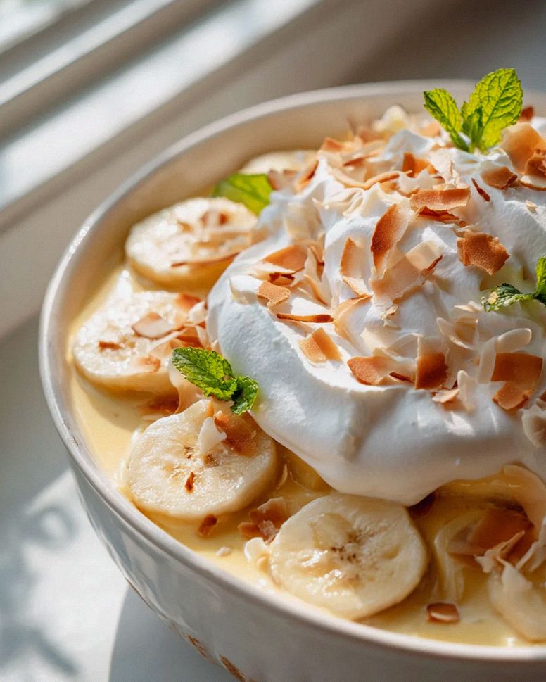 Veganer Magnolia Style Bananenpudding mit Kokoscreme Rezept – Schritt 1