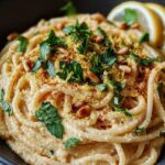 Zitronige Hummus-Pasta